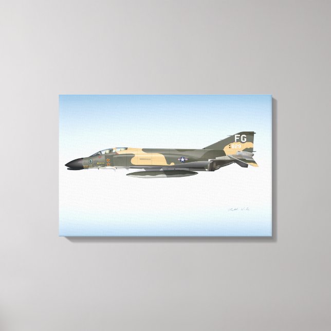 Toile Col Robin Olds F-4 Phantom (Recto)