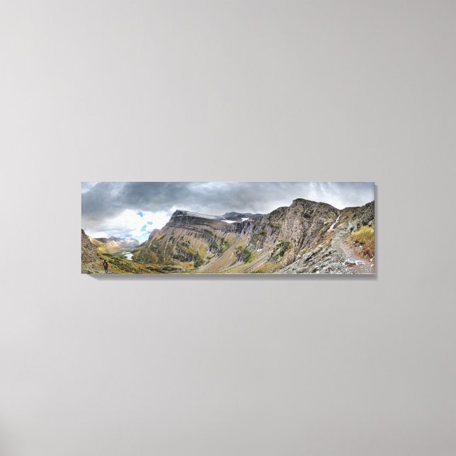 Toile Col Swiftcurrent - Parc national des Glaciers (Recto)