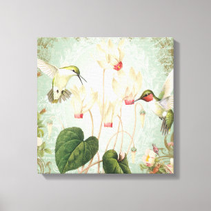 Toile Colibris français vintages modernes