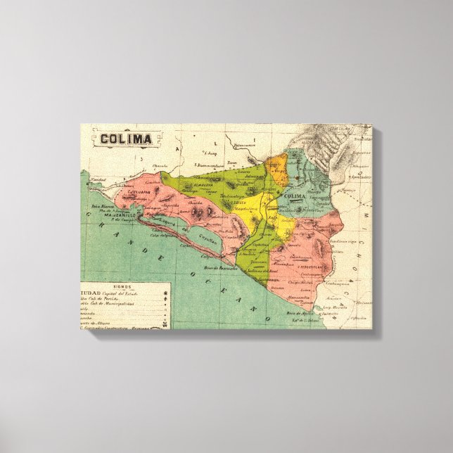 Toile Colima, Mexique 2 (Recto)