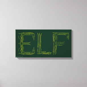 Toile Collage d'armes Elf