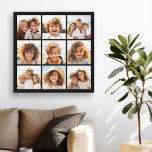 Toile Collage de photos Instagram avec 9 photos<br><div class="desc">Utilisez vos photos sans cadres sur celle-ci ! Ajoutez vos photos et instantanés préférés à cette bande pour un garde-mémoire amusant. Une façon artistique d'afficher vos meilleures photos de partage.</div>