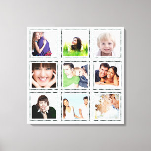 Toile Collage de photos Instagram personnalisé