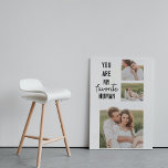 Toile Collage moderne Couple Photo & Romantic Love Citat<br><div class="desc">Collage moderne Couple Photo & Romantic Love Citation</div>