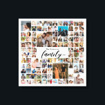 Toile Collage photo de 100 photos personnalisées en fami<br><div class="desc">Transformez vos photos préférées en une superbe œuvre d'art mural. Ce poster personnalisé de collage de photos est le moyen idéal pour raconter votre histoire, capturant une vie de souvenirs dans un seul et beau présentoir. Avec une personnalisation à 100 %, vous pouvez facilement télécharger vos propres photos et personnaliser...</div>