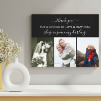 Collage photo du souvenir Sommeil en paix noir