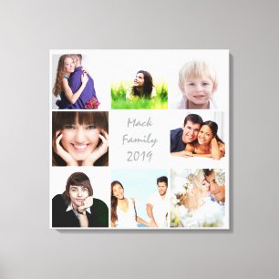Toile Collage photo Instagram personnalisé