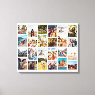 Toile Collage photo simple 24