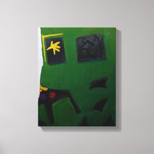 Toile Collages Bruyants Livre de l'artiste Green Room pa