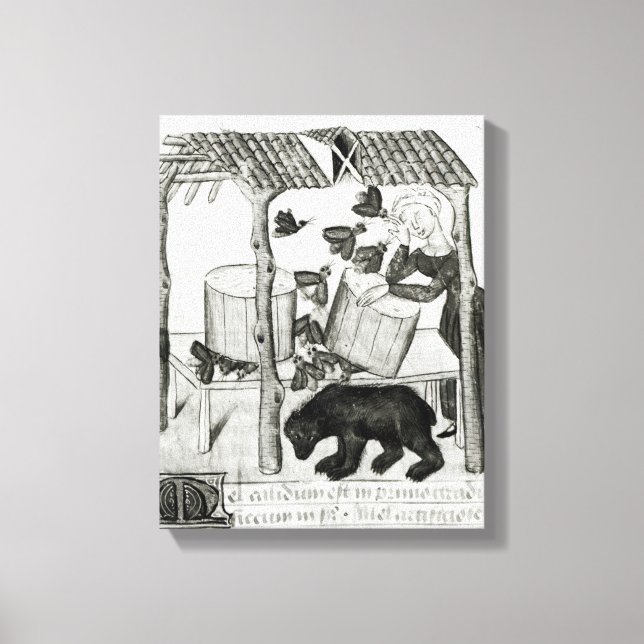 Toile Collecte de miel (Recto)