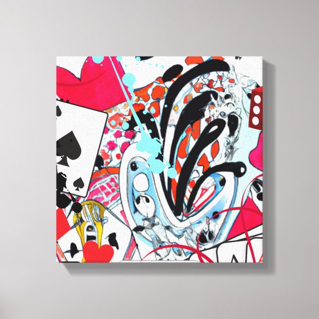 Toile Collection Jeux de cartes (Recto)