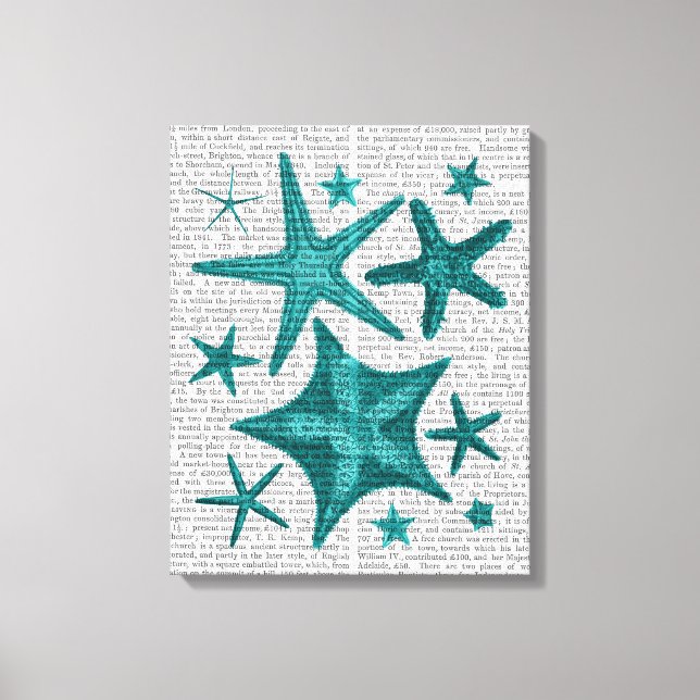 Toile Collection Starfish verte (Recto)