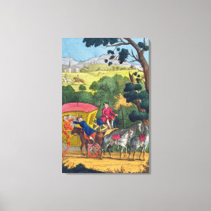 Toile Colonel Jack volant Mary Smith dans le hymen Thic