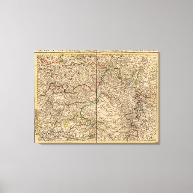 Toile Colonies et forêts en France (Recto)