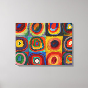 Toile Color Study, 1913 par Wassily Kandinsky