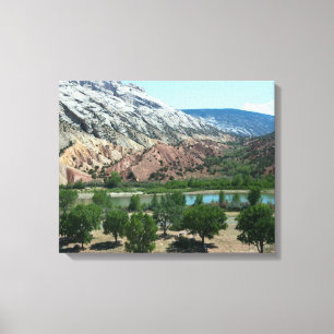 Toile Colorado Green River Canvas Imprimer