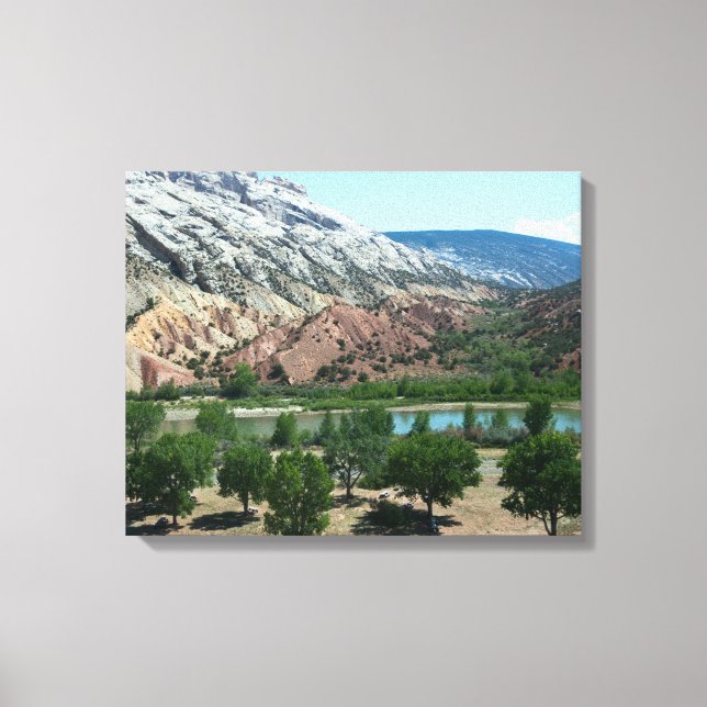 Toile Colorado Green River Canvas Imprimer (Recto)