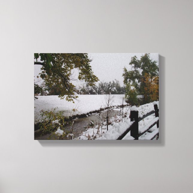 Toile Colorado Morning Canvas Art (Recto)