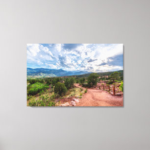 Toile Colorado Pikes Pic Hiver