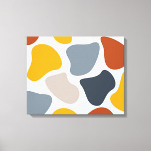 Toile Coloré, cool, tendance, bio géométrique moderne