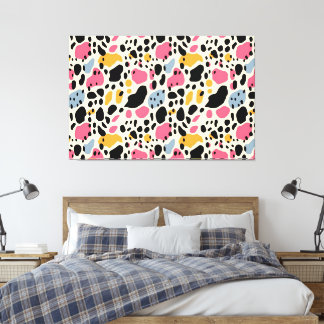 Toile Colorful Animal Print 07