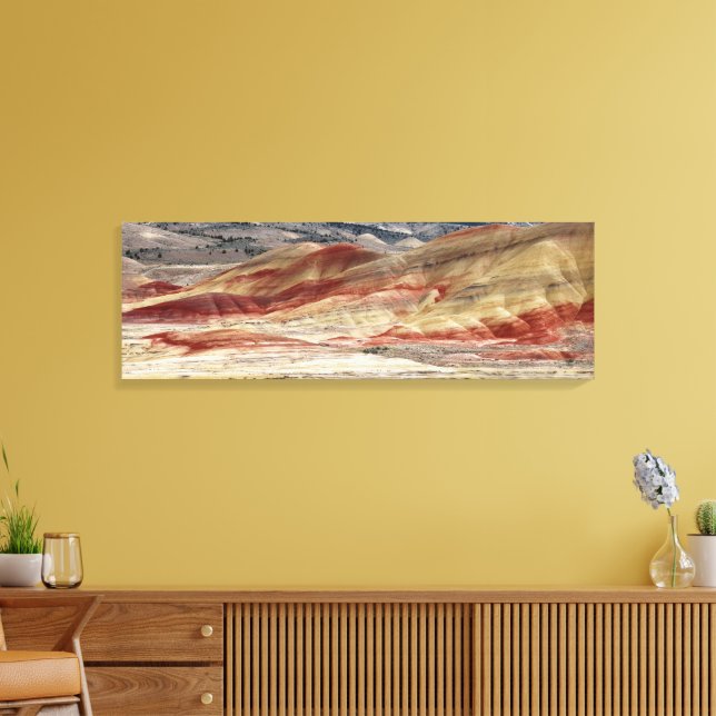 Toile Colorful Painted Hills Landscape Photo (Insitu(Salon))