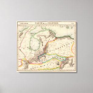 Toile Columbia, Amérique du Sud 2