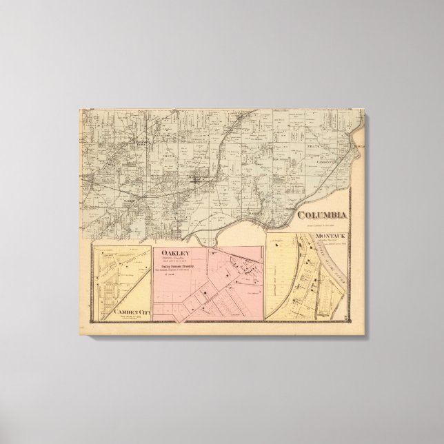 Toile Columbia, Ohio (Recto)