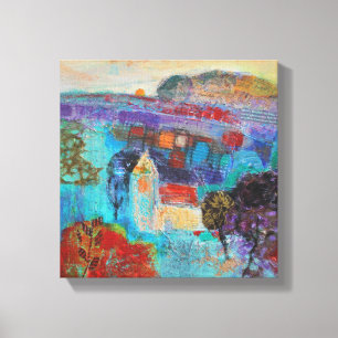Toile Comme le Sun descend 2013