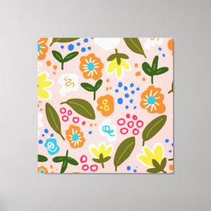 Toile Comme les fleurs sauvages