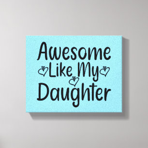 Toile Comme Ma Fille