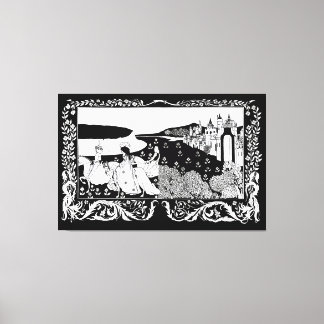 Toile Comment la reine Guient a roué sur Maying