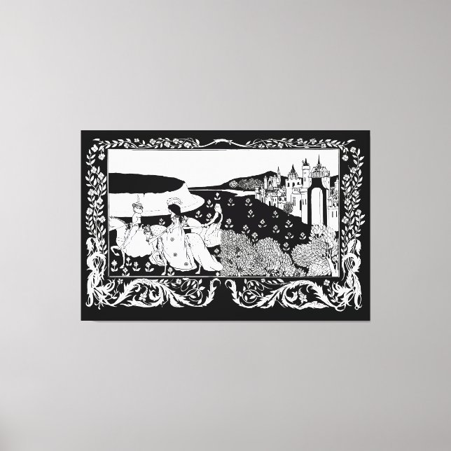 Toile Comment la reine Guient a roué sur Maying (Recto)