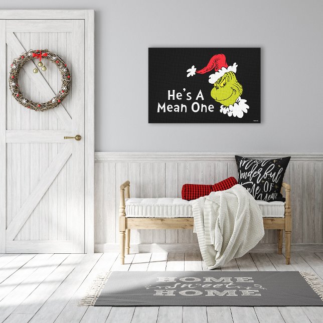 Toile Comment le Grinch a volé Noël | C'est un vilain bo (Créateur téléchargé)