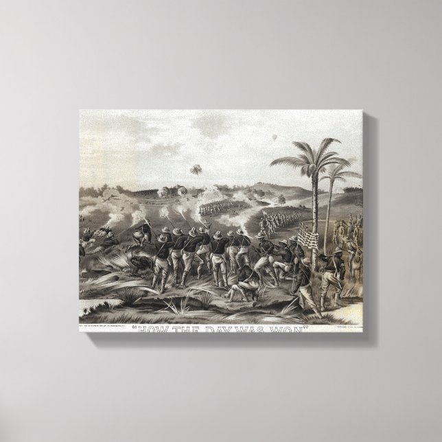 Toile Comment le jour a été gagné à la tête du dixième (Recto)