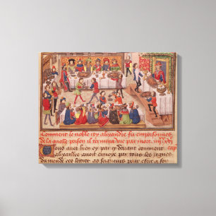 Toile Comment le Roi noble Alexandre a été empoisonné