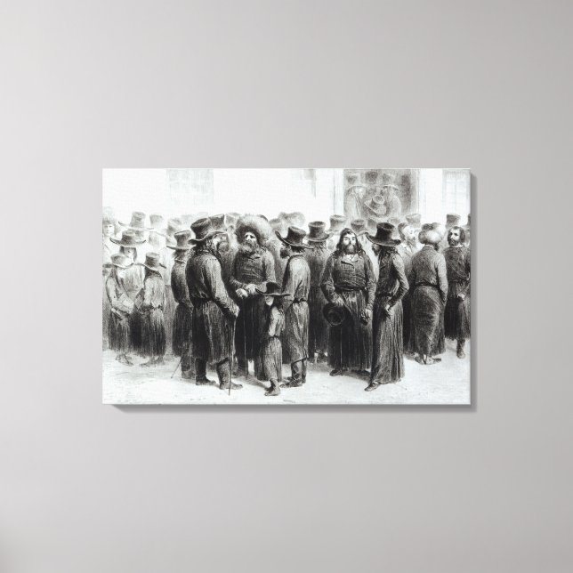 Toile Commerçants et marchands juifs (Recto)