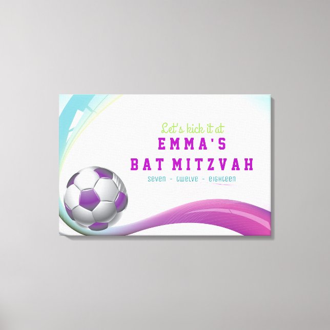 Toile Commission d'inscription des Bat mitzvah de FILLES (Recto)