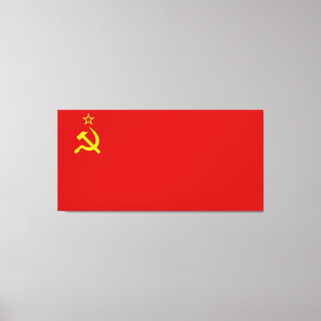 Toile Communauté Russia Flag USSR (Recto)