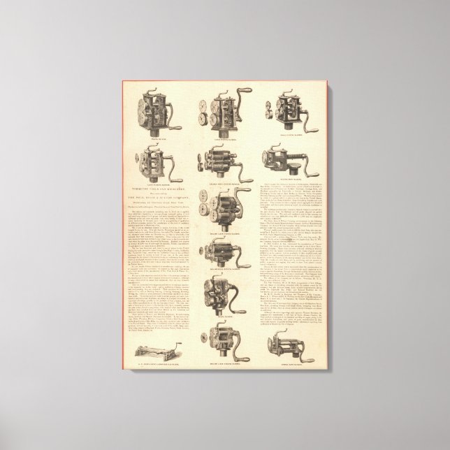 Toile Compagnie Peck, Stow et Wilcox (Recto)