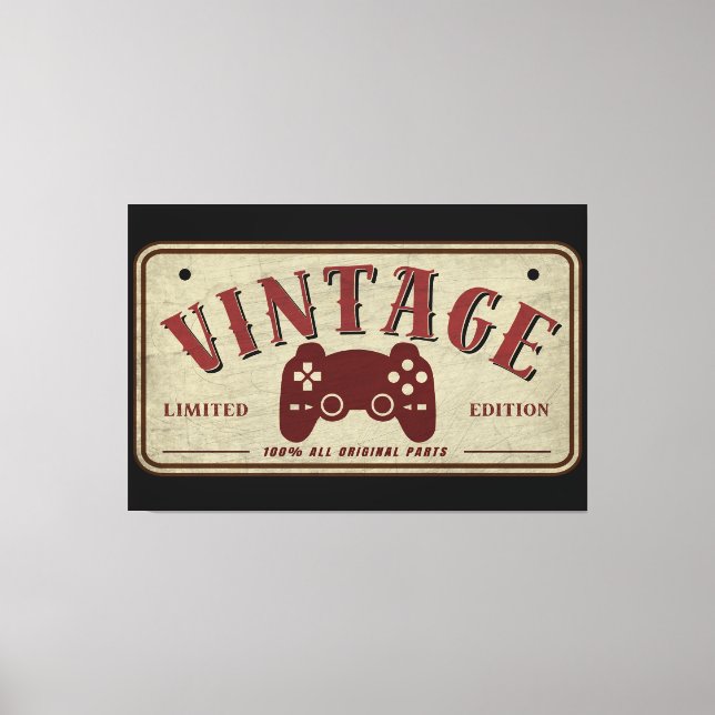 Toile Composants originaux vintage Controller Limited Ed (Recto)