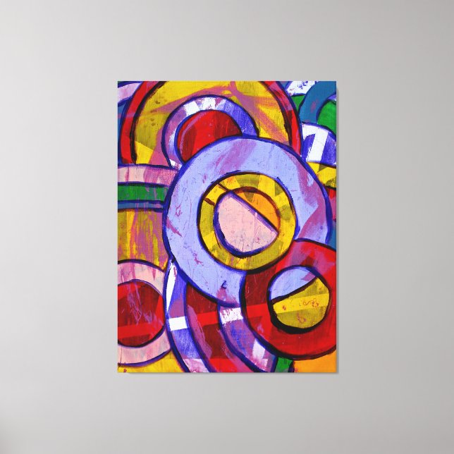 Toile Composition #19 par Michael Moffa (Recto)