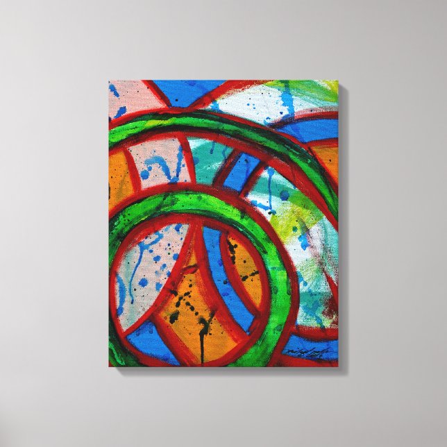 Toile Composition #20B par Michael Moffa (Recto)