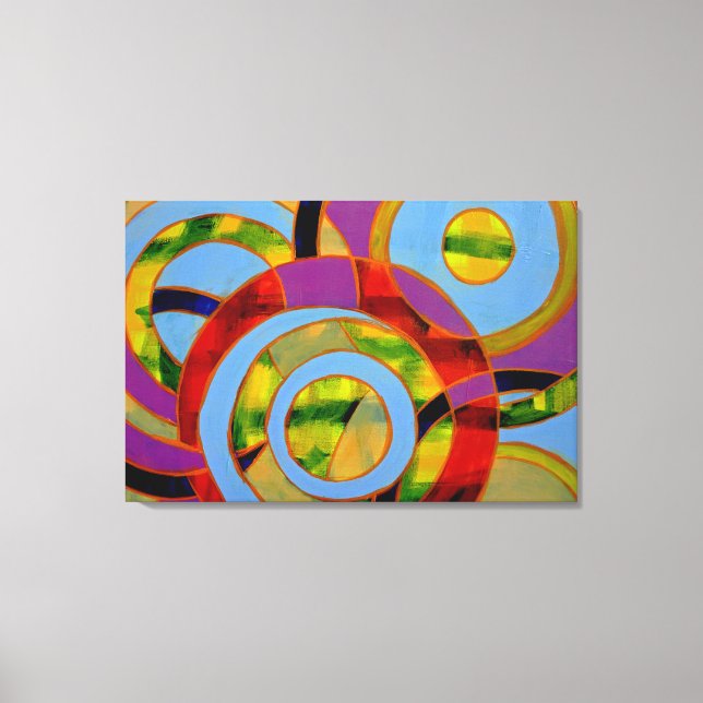 Toile Composition #21 par Michael Moffa (Recto)