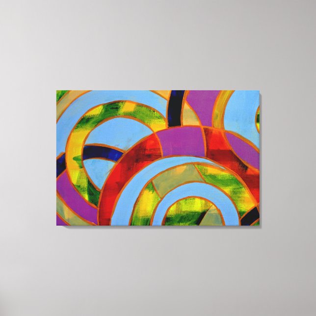 Toile Composition #21A par Michael Moffa (Recto)