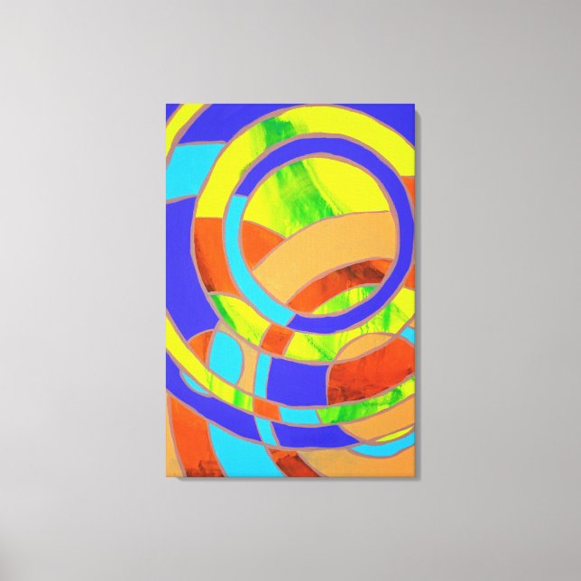 Toile Composition #27 par Michael Moffa (Recto)