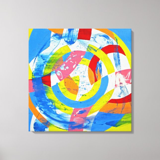 Toile Composition #2 de Michael Moffa (Recto)