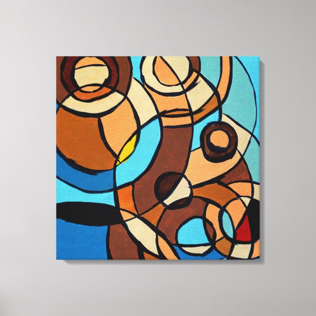 Toile Composition #32 par Michael Moffa (Recto)