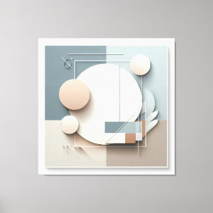 Toile Composition de cercle dimensionnel