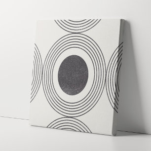 Toile Composition des cercles Abstraits